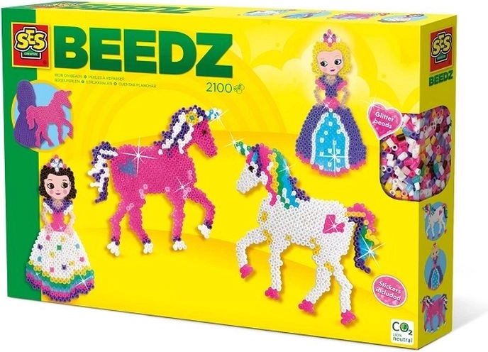 Ses Creative Beedz mărgele de călcat – prințese și unicorni