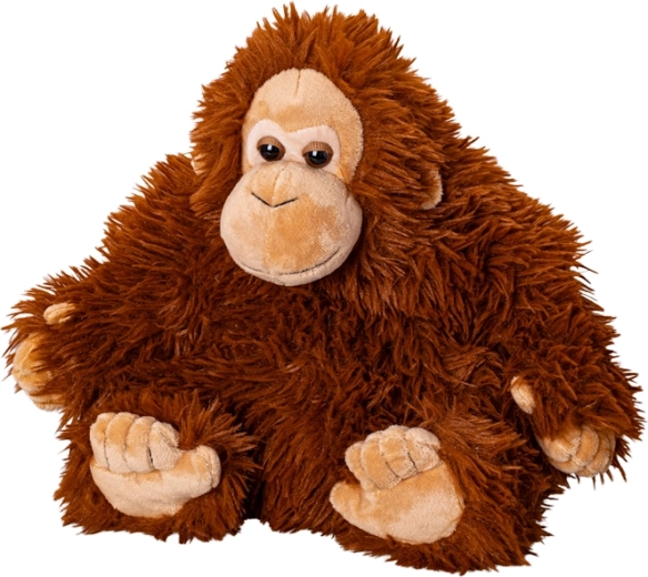 Orangutan de pluș 30 cm pentru bebeluși
