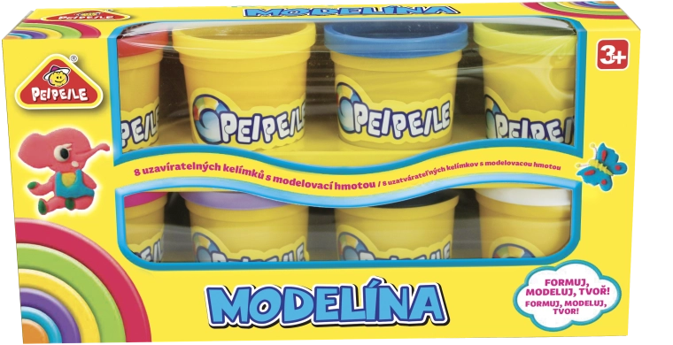 Plastilină – set 8 culori