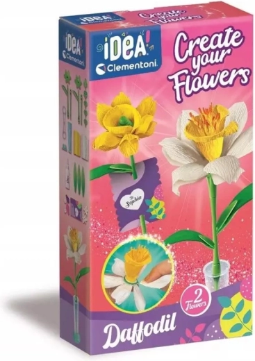 Mini fabrică de flori – narcisă de la Clementoni