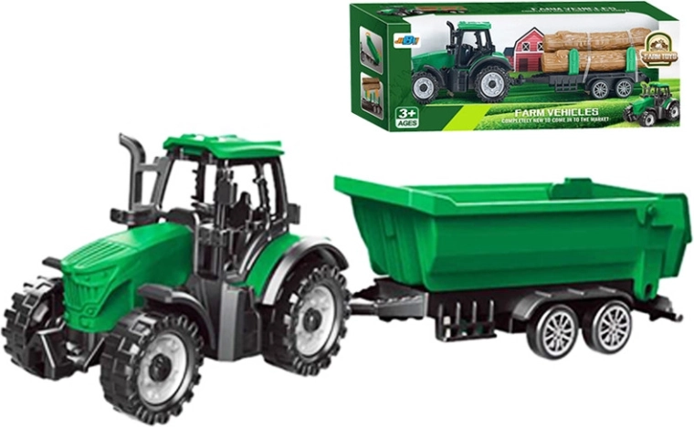 Tractor cu remorcă – jucărie pentru copii