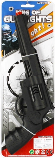 Pistolă pentru copii cu sunet – jucărie lungă fără baterii