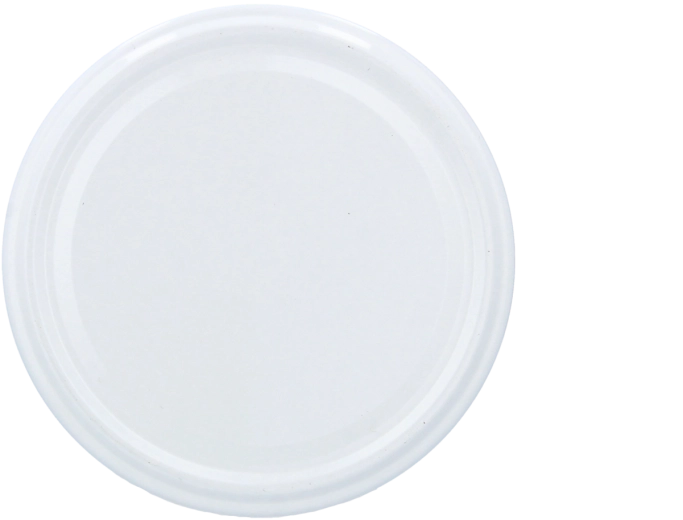 Capace smălțuite pentru conservare 66 mm – set 10 buc