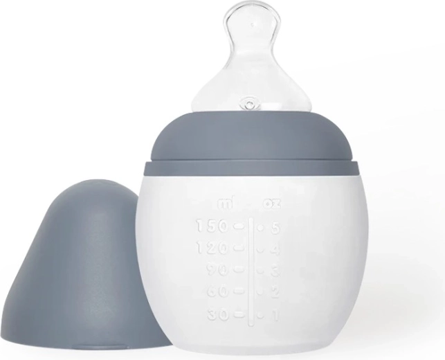 ÉLHÉE biberon anti-colici pentru bebeluși 150 ml blue grey - 1 bucată