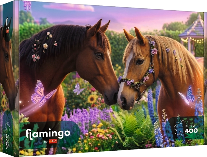Puzzle Trefl Flamingo: aproape de natură 400 de piese