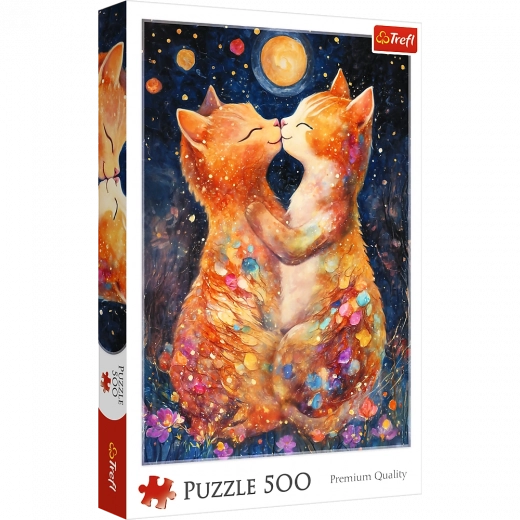 Puzzle 500 piese – sărut în lumina lunii Trefl