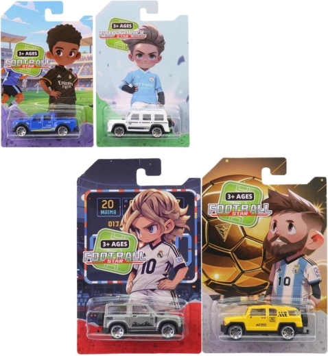 Mașinuță metalică 1:64 pe blister, 7 cm