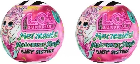 L.O.L. Surprise surori sirene – set cu 2 păpuși