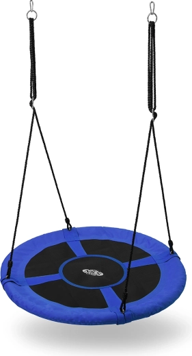 Leagăn suspendat cuib de barză NILS Camp 100 cm albastru