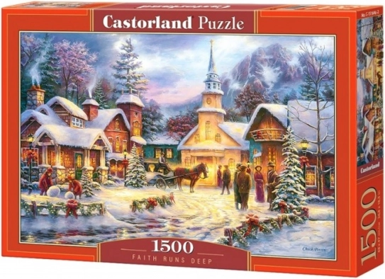 Puzzle Castorland 1500 piese Iarna