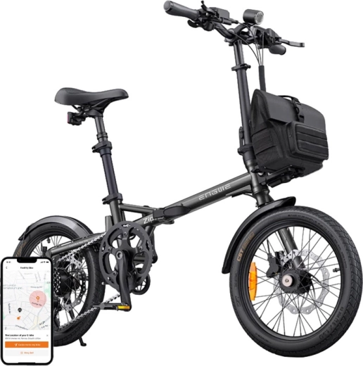 Bicicletă electrică pliabilă ENGWE Zip 250 W 16" gri
