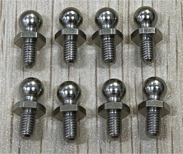 Șuruburi cu cap rotund pentru Whelon - 8 buc
