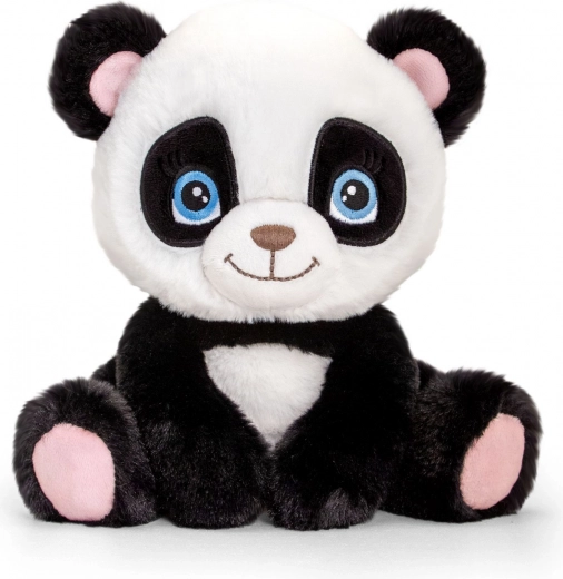 Keel Toys SE1089 Keeleco Panda - jucărie pluș eco 16 cm