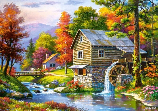 Puzzle 500 piese – Old Sutter’s Mill (Castorland)