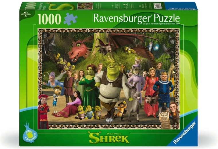 Puzzle Ravensburger Shrek: clasica atemporală 1000 de piese