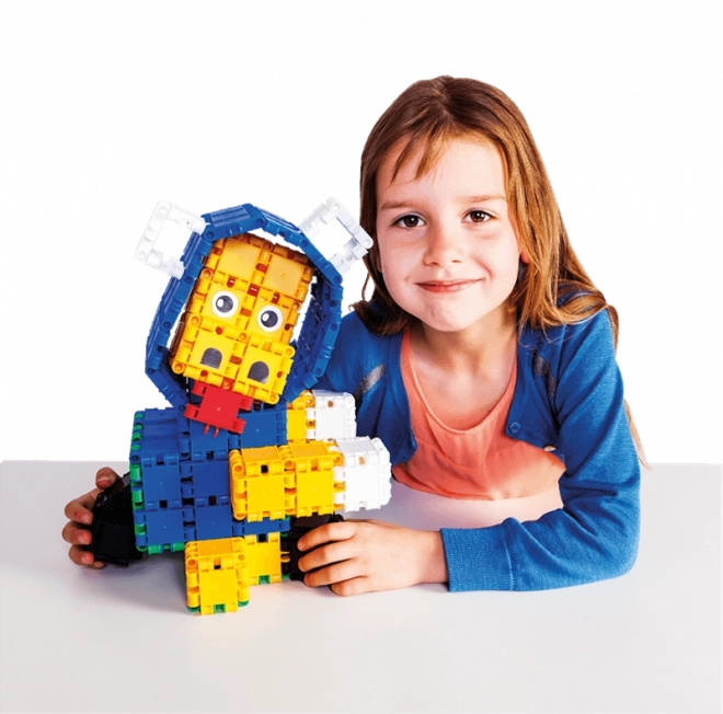 Clics găleată 10 în 1, 275 piese – set de construcție pentru copii