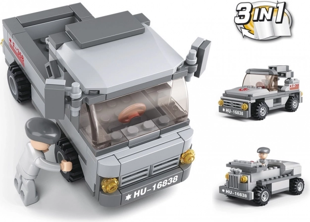 Sluban Army Transportor 3v1 Jucărie