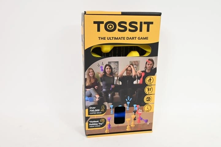 Tossit set de pornire cu săgeți 7 buc. albastru/galben