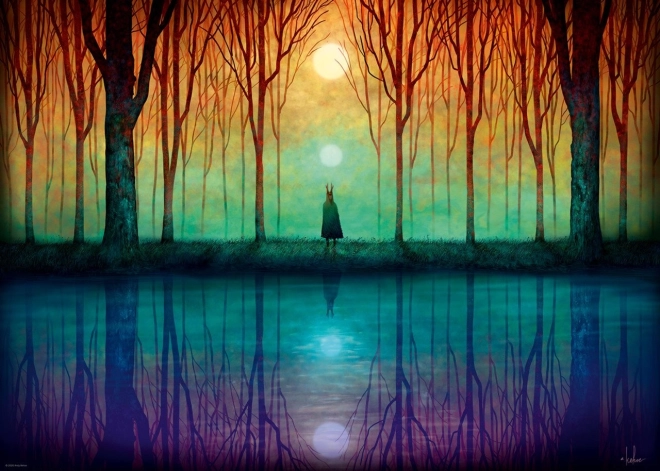 Puzzle 1000 piese Lume mistică – Reflecție, ANDY KEHOE
