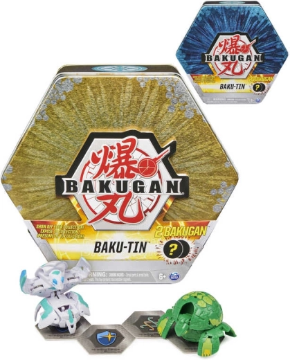 Spin Master Bakugan cutie metalică cu Bakugan exclusiv și accesorii