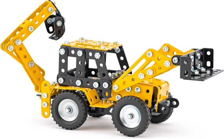 Excavator Merkur cu retroexcavator (358 de piese)