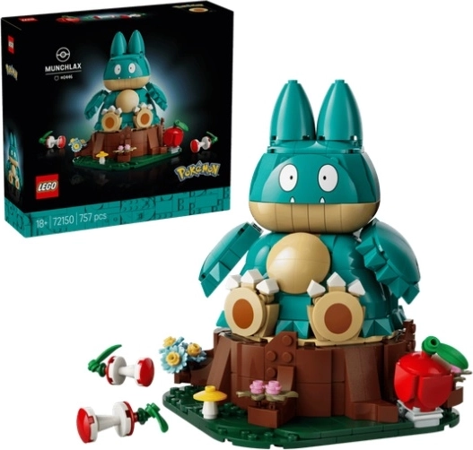 LEGO Pokémon Munchlax – model construibil de colecție