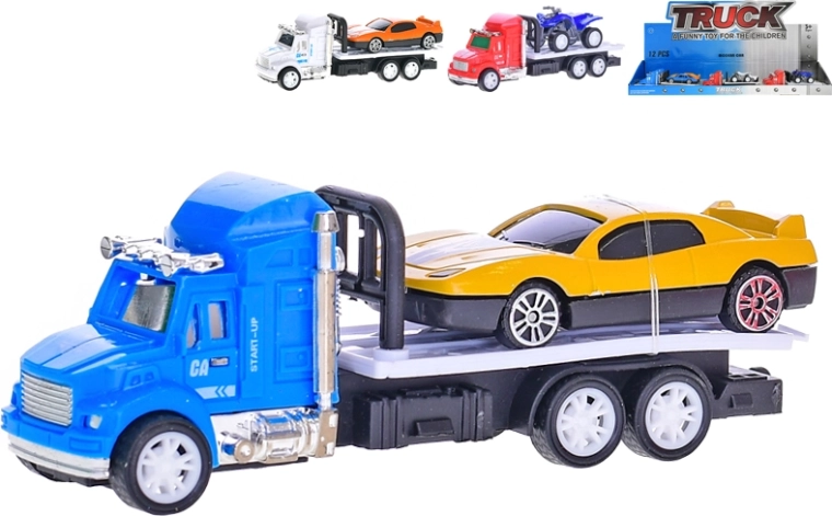 Camion cu mecanism de inerție cu mini vehicul 12,5 cm