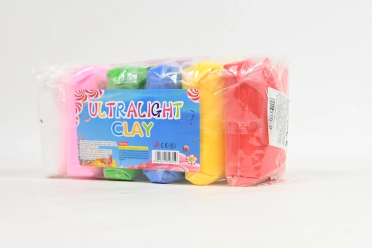 Pastă de modelat spumoasă XL – set 6 buc.