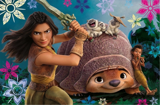 Raya și dragonul - puzzle MAXI 60 de piese