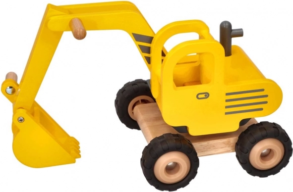 Excavator din lemn