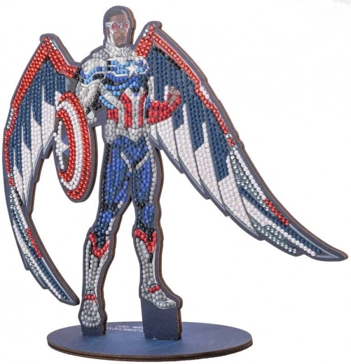 Pictură cu diamante XL Avengers: Falcon