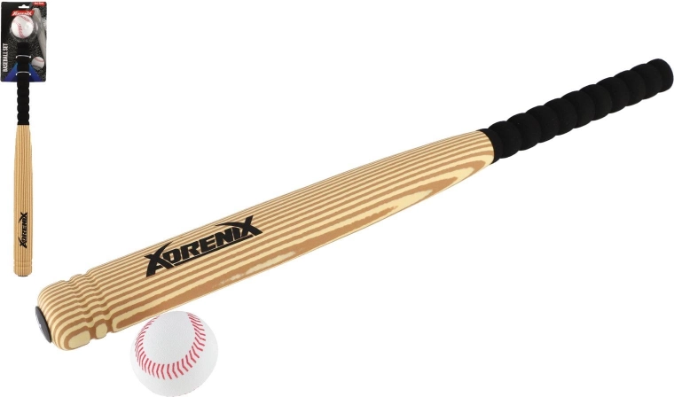 Set de baseball pentru copii din spumă, cu bâtă și minge