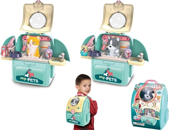 Animăluț în rucsac