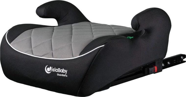 IslaBaby GuardioFix înălțător auto cu ISOFIX 125–150 cm, gri