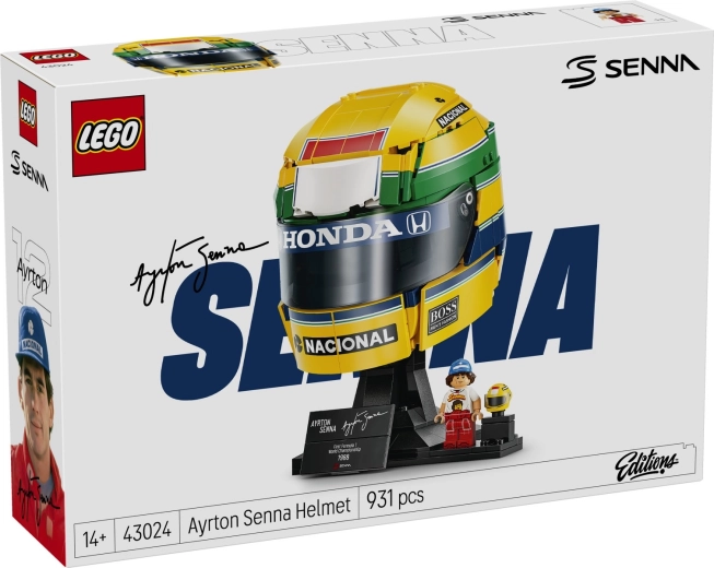 LEGO Editions cască Ayrton Senna