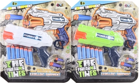 Pistol cu gloanțe din spumă pentru copii