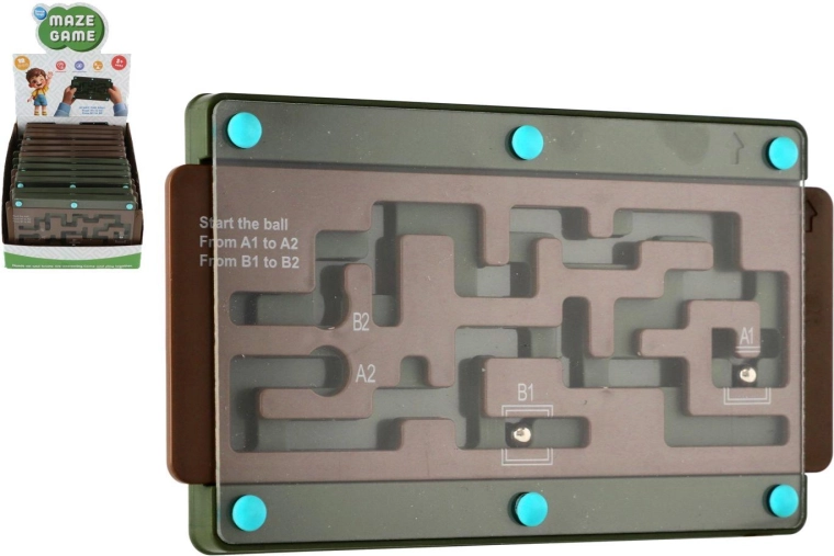 Labirint din plastic – puzzle de tip labirint 18 cm