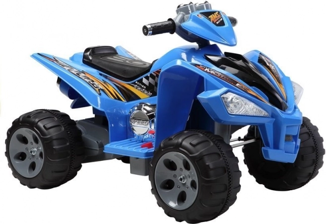 Atv cu acumulator roți mari albastru