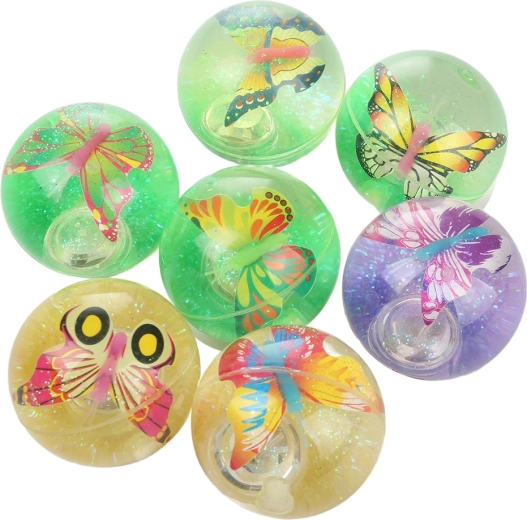 Minge de apă săritoare luminoasă Fluture 6 cm