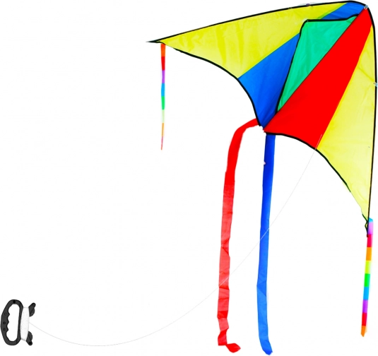 Zmeu colorat 110 × 63 cm cu mâner