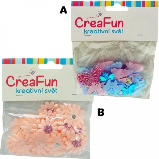 Set de construcție creativă Floare și fluture, 30 piese (24 mm)