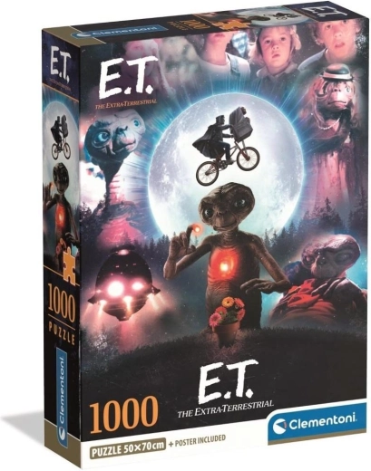 Puzzle CLEMENTONI filme cult: E.T. Extraterestrul 1000 piese