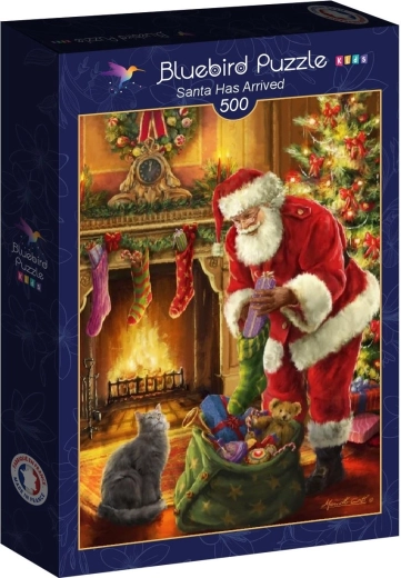 Puzzle Bluebird „Moș Crăciun a sosit” 500 de piese