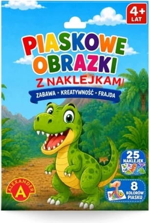 Set creativ – tablouri din nisip Dinozaur