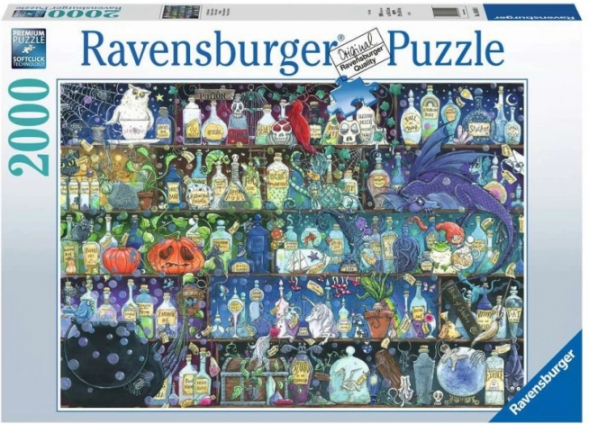 RAVENSBURGER puzzle 2000 piese – Otrăvuri și elixire
