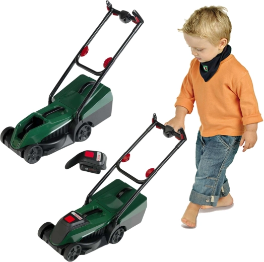 Mașină de tuns iarbă pentru copii Bosch pentru joc de grădinărit – Mașină de tuns iarbă Bosch cu modul luminos și sonor