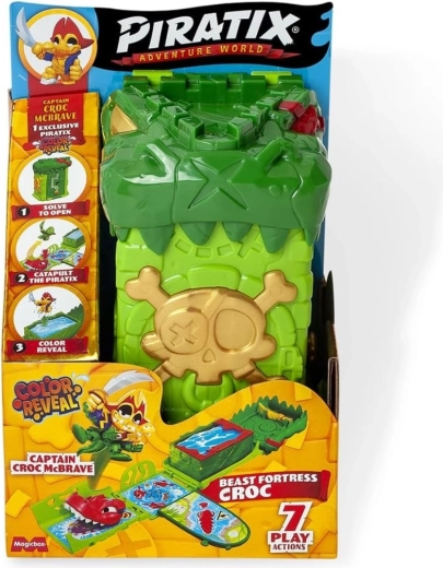 Fortăreața piraților Piratix Beast Fortress Croc