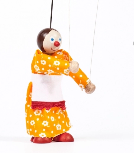 Gerlich marionetă din lemn mămica Boženka
