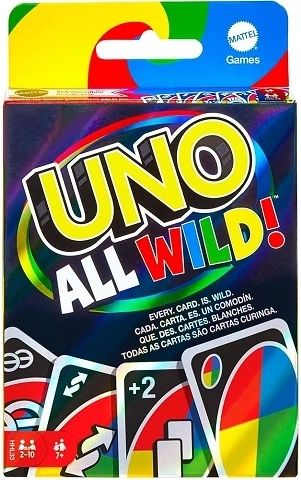 Mattel Uno All Wild – joc de cărți