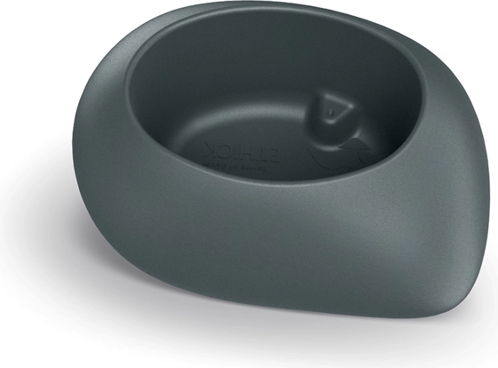 Ghiveci YEKE 40 cm grafit – înveliș modern din plastic pentru plante